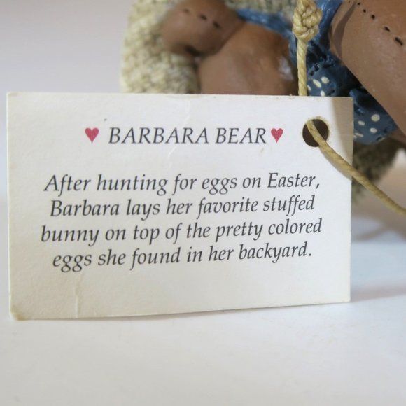 GAIL LAURA Barbara Calendar Bears April 1993 Easter Limited Edition Series B - Picture 8 of 12